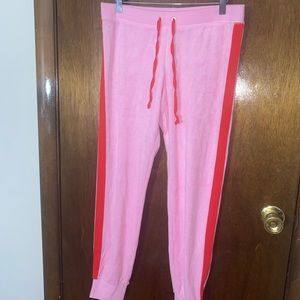 Red and Pink Juicy Couture Joggers